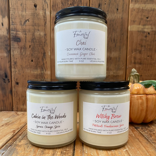 Autumn Candle Trio