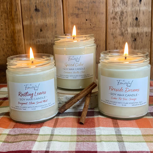 Fall Candle Trio